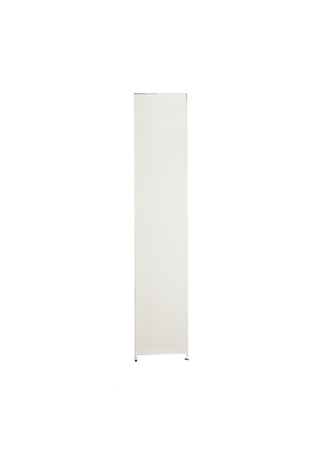 Wall panel, white, W: 0.5 m, H: 2.5 m
